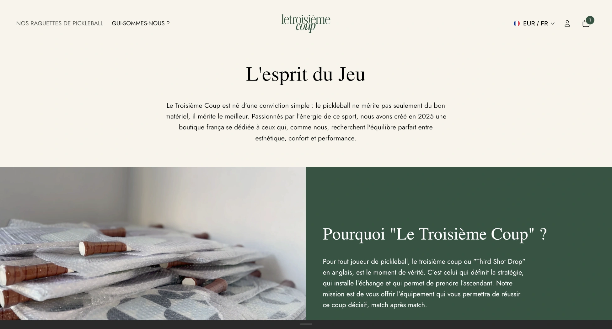 Le troisieme coup shopify